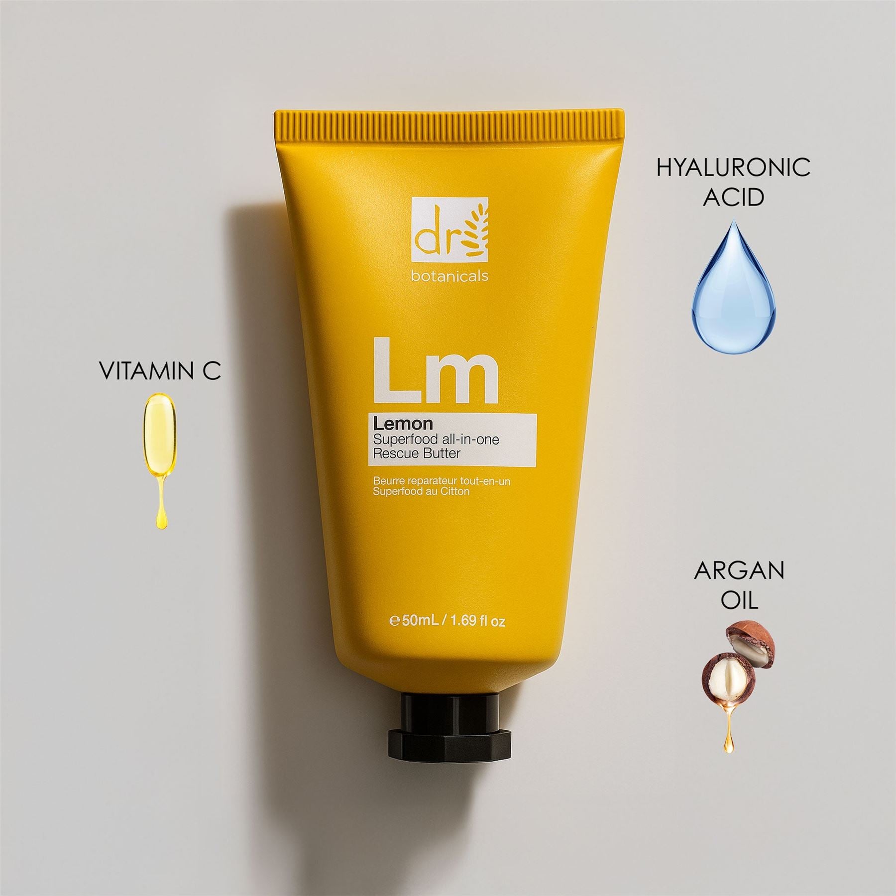 RDB Lemon Superfood all-in-one  Rescue Butter 50ml Trio Set