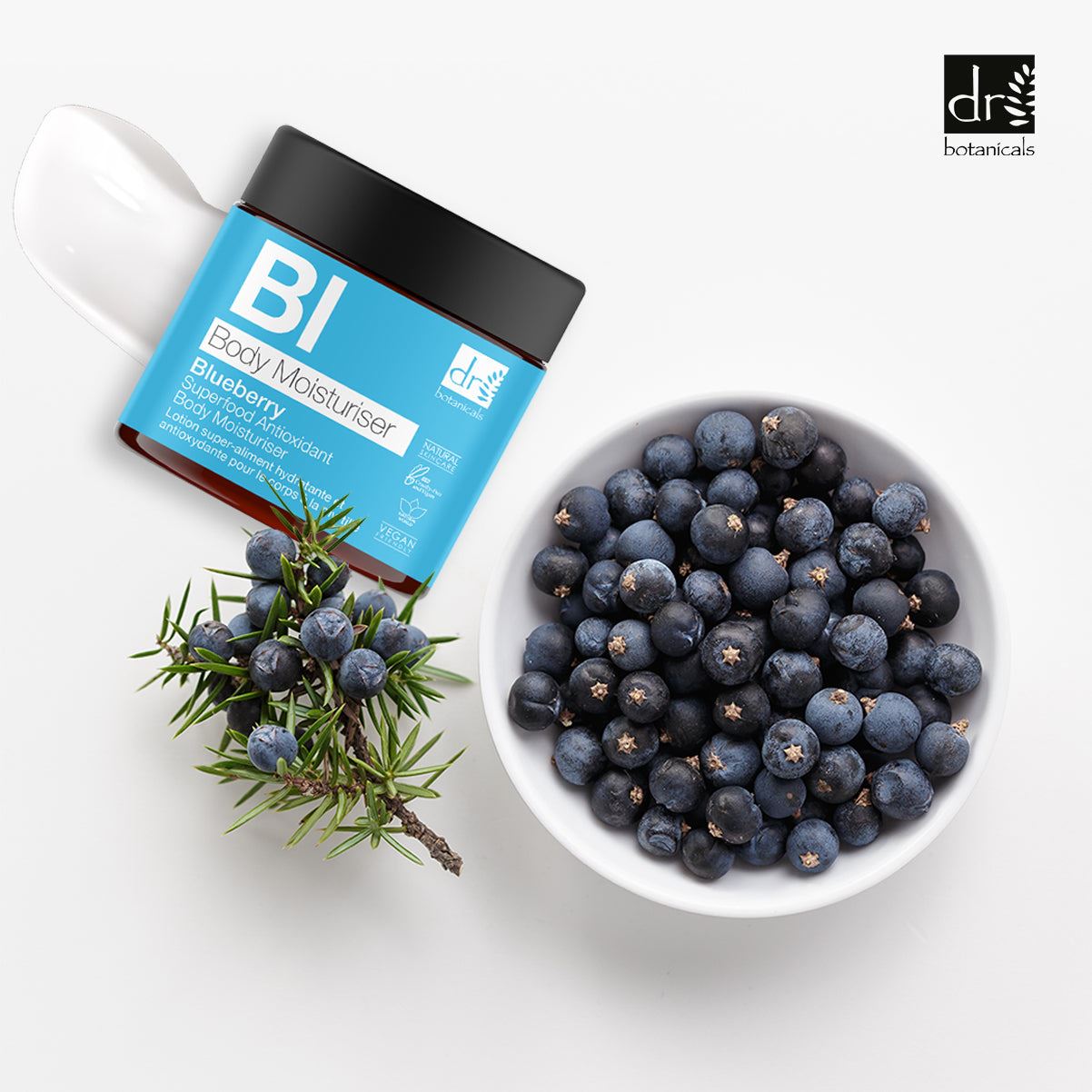 Blueberry Superfood Hydratant antioxydant pour le corps 60 ml