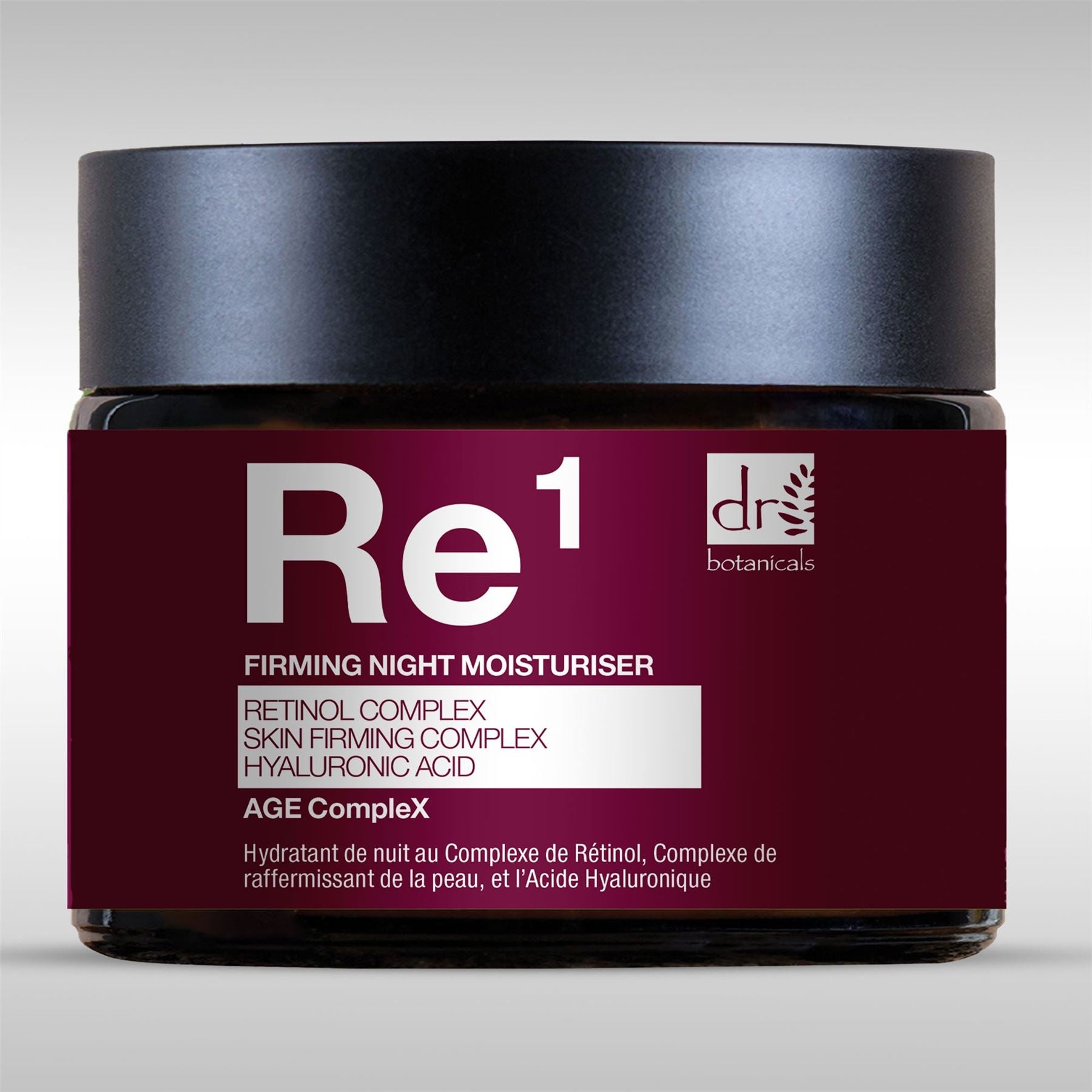 Complexe de rétinol 1 %, complexe raffermissant pour la peau 1 % et acide hyaluronique 1 % Crème hydratante de nuit 60 ml