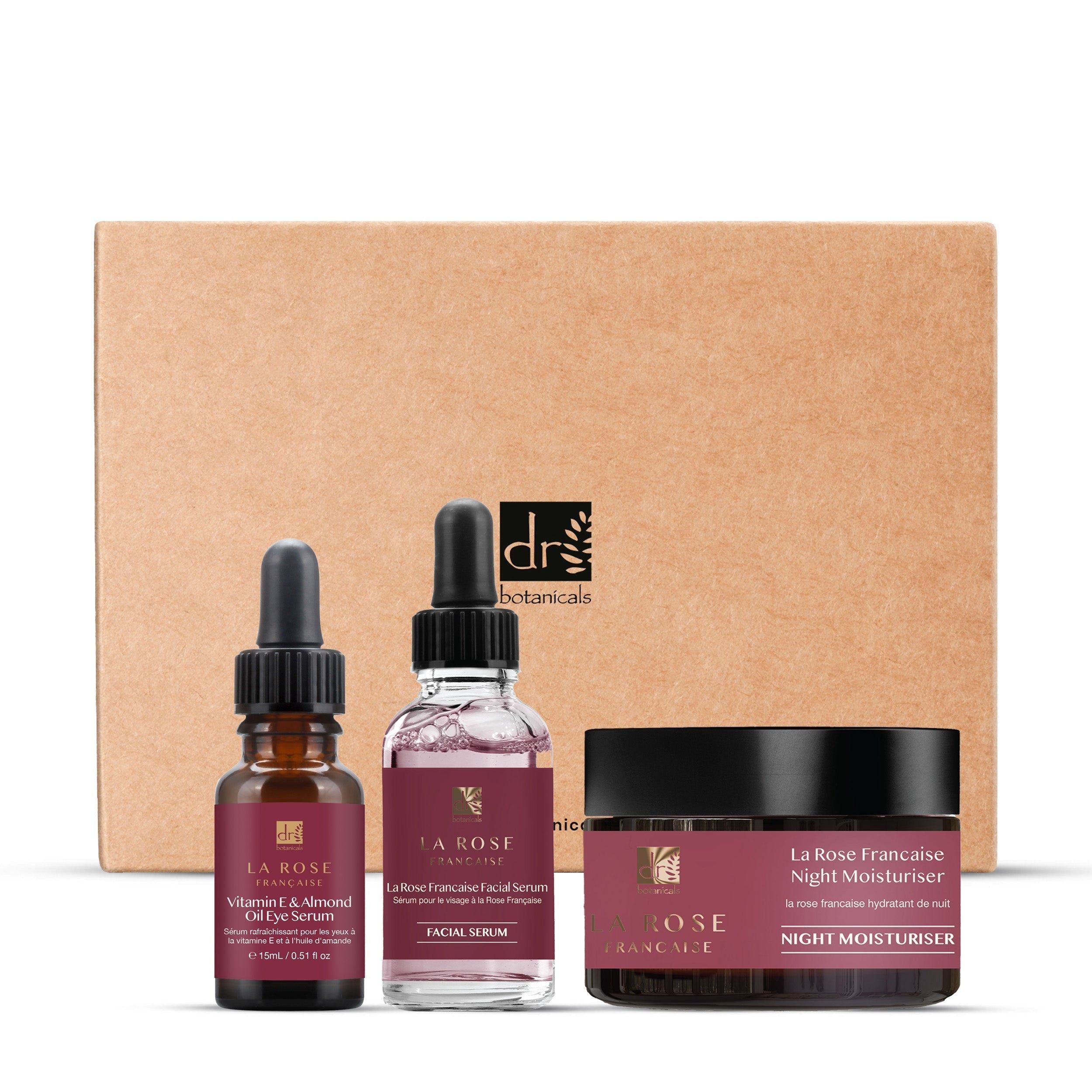 DB  La Rose Française - Facial Serum, Duo Moisturiser and Eye Serum