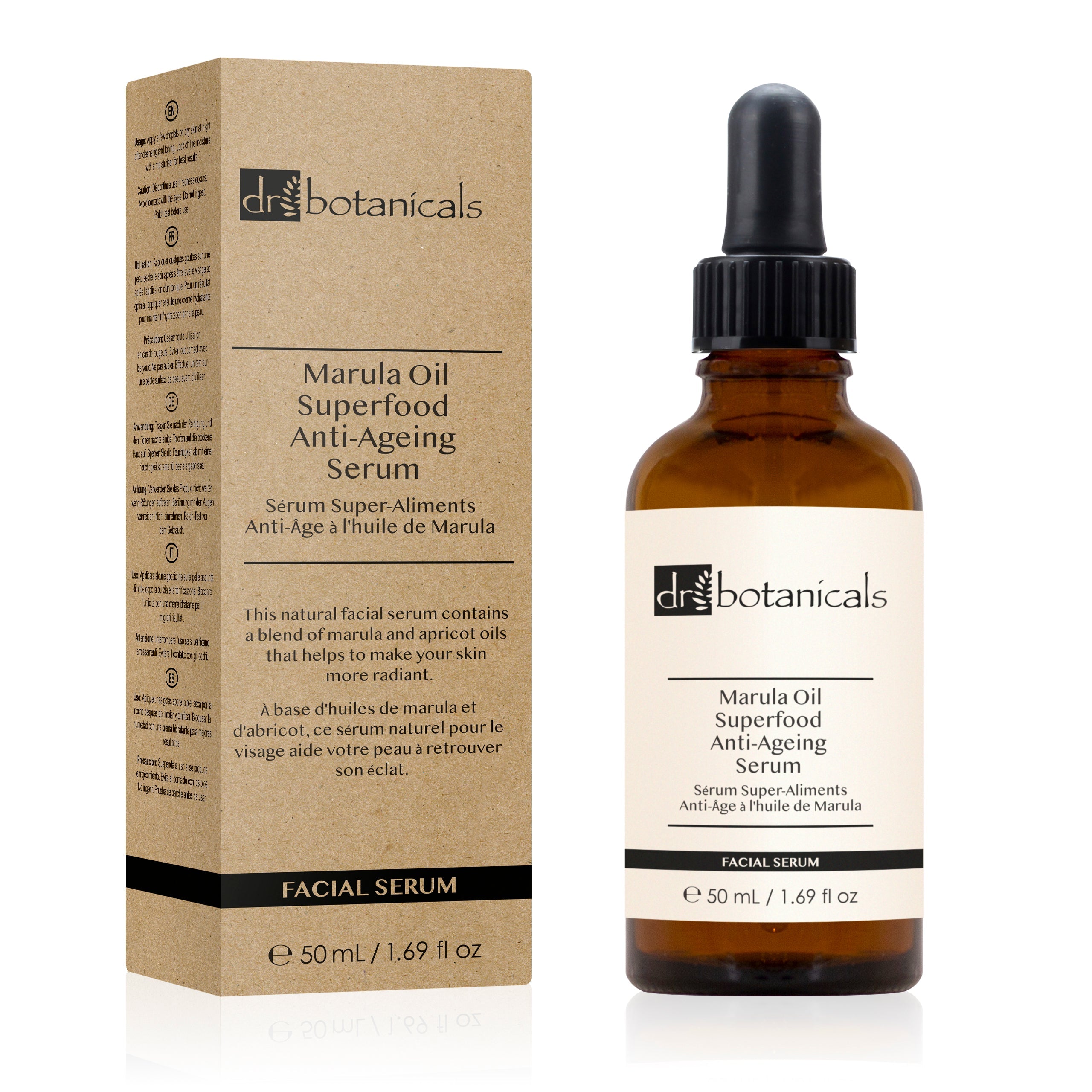 Cocoa Noir Sensuous Cream + Marula Oil Facial Serum