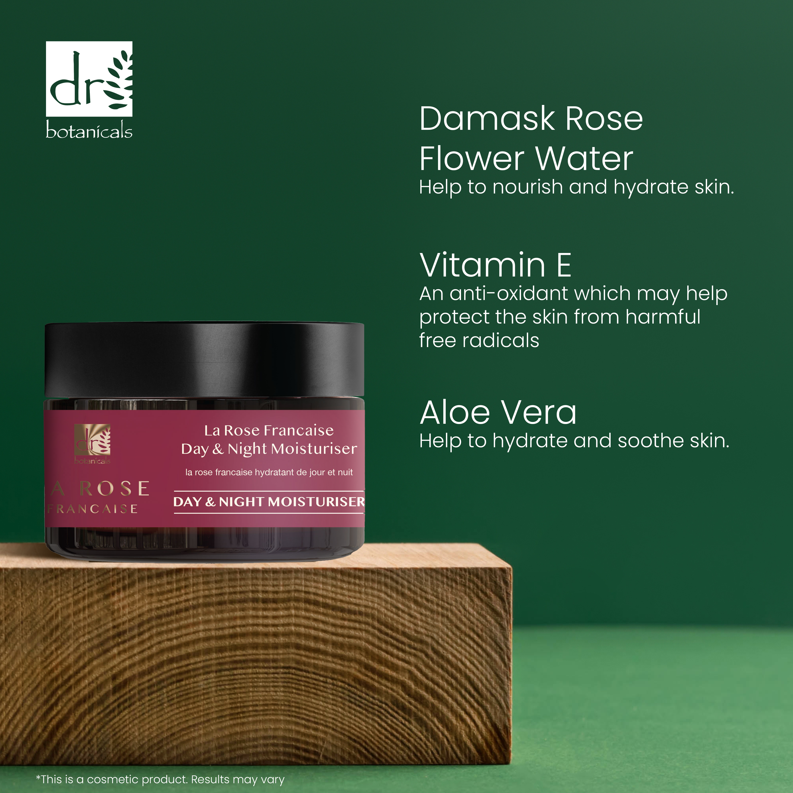 Dr Botanicals La Rose Francaise Skincare Gift Set