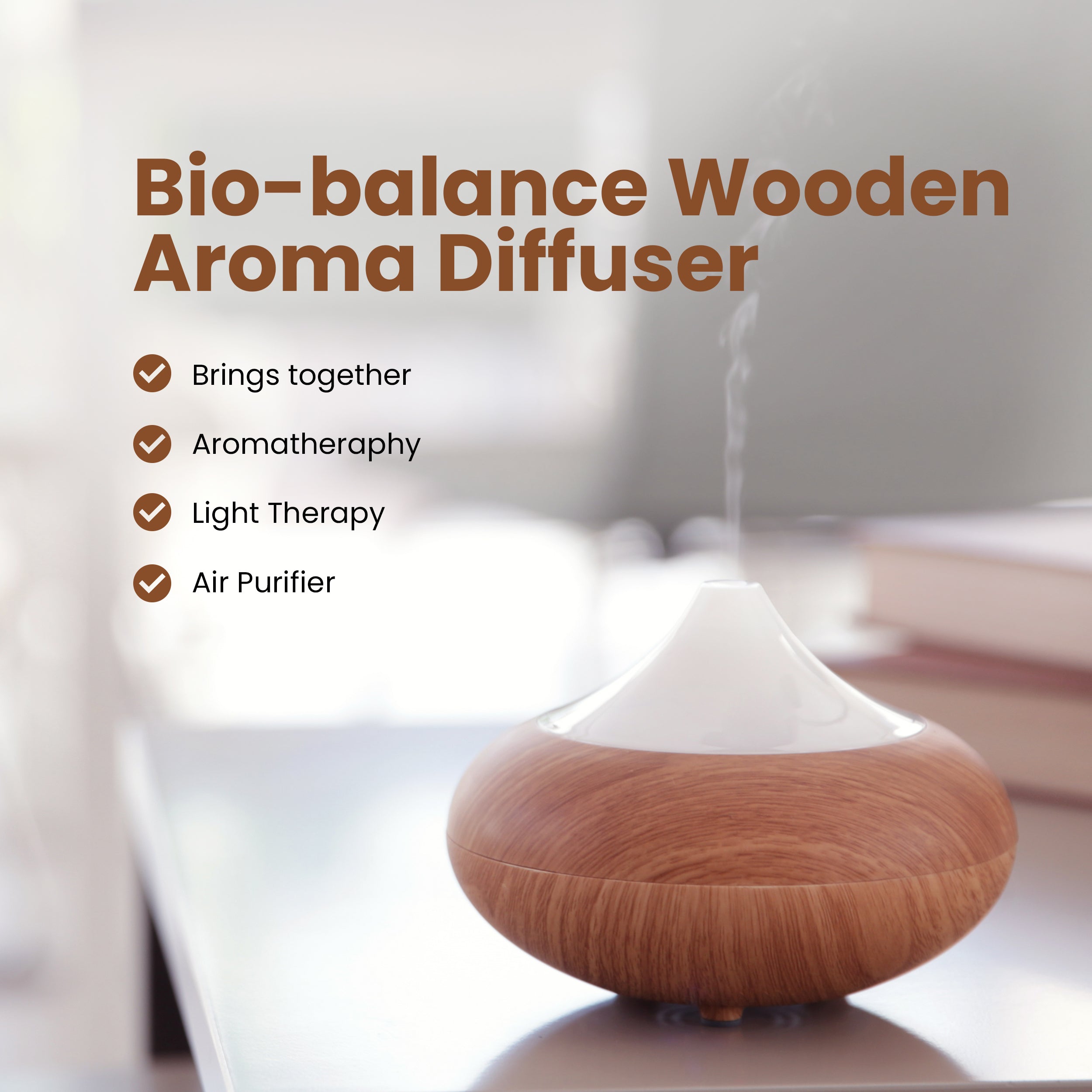 Sensory Spa Diffuser Clear Top USB