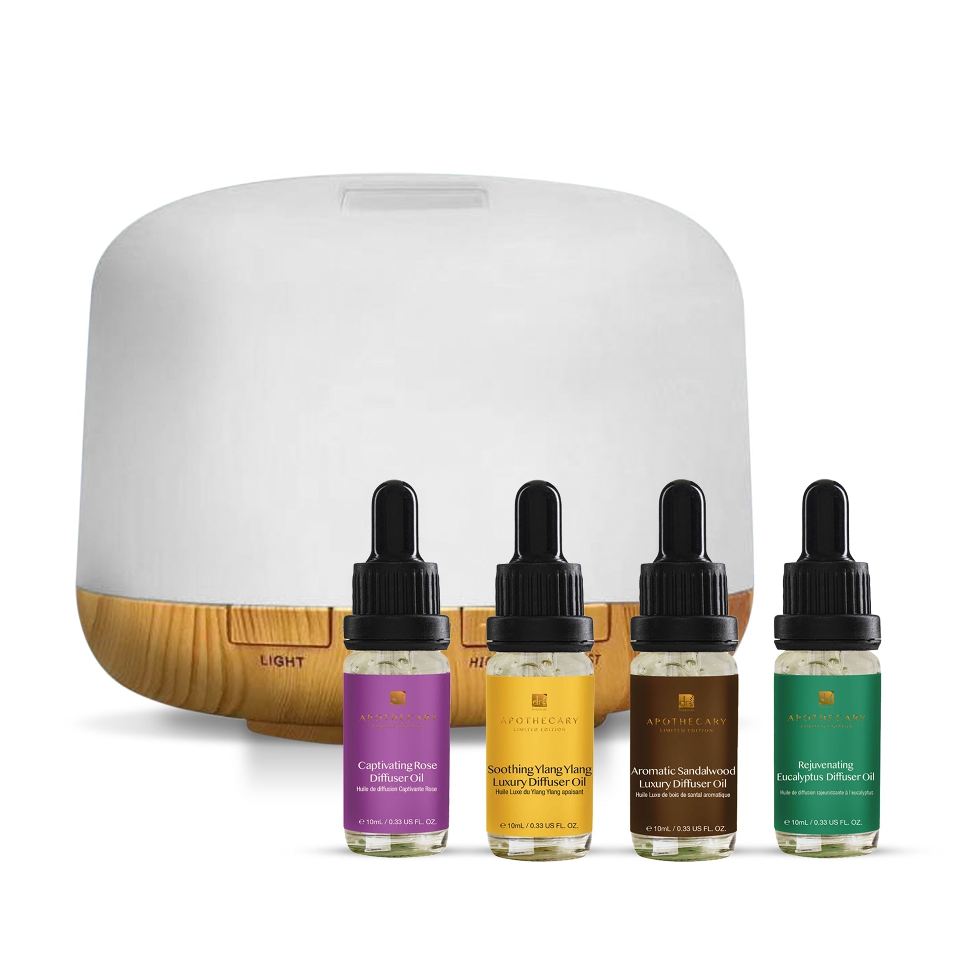 Dr Botanicals Premium 5 In 1 Aromatherapy Full Relaxation Diffuser Kit