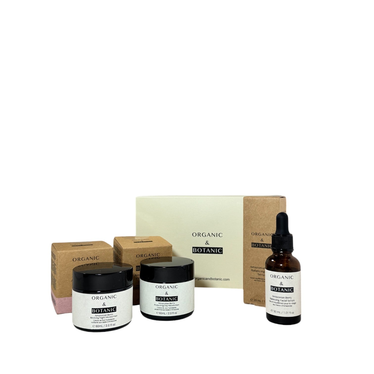 Organic & Botanic Amazonian Berry Anti-Ageing Skincare New Year New Me Gift Set