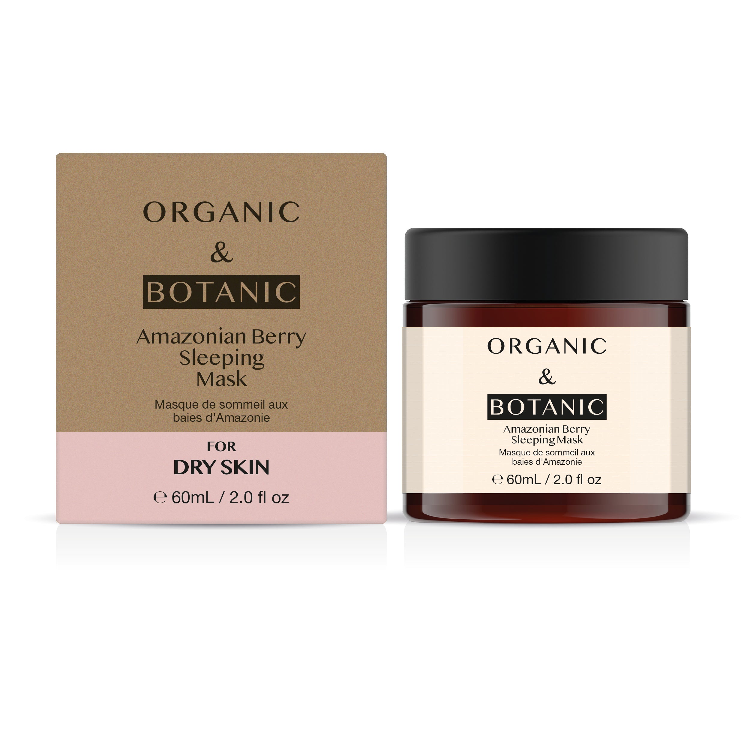 OB Amazonian Berry Serum and Sleeping Mask + Madagascan Coconut Day Cream and Eye Serum