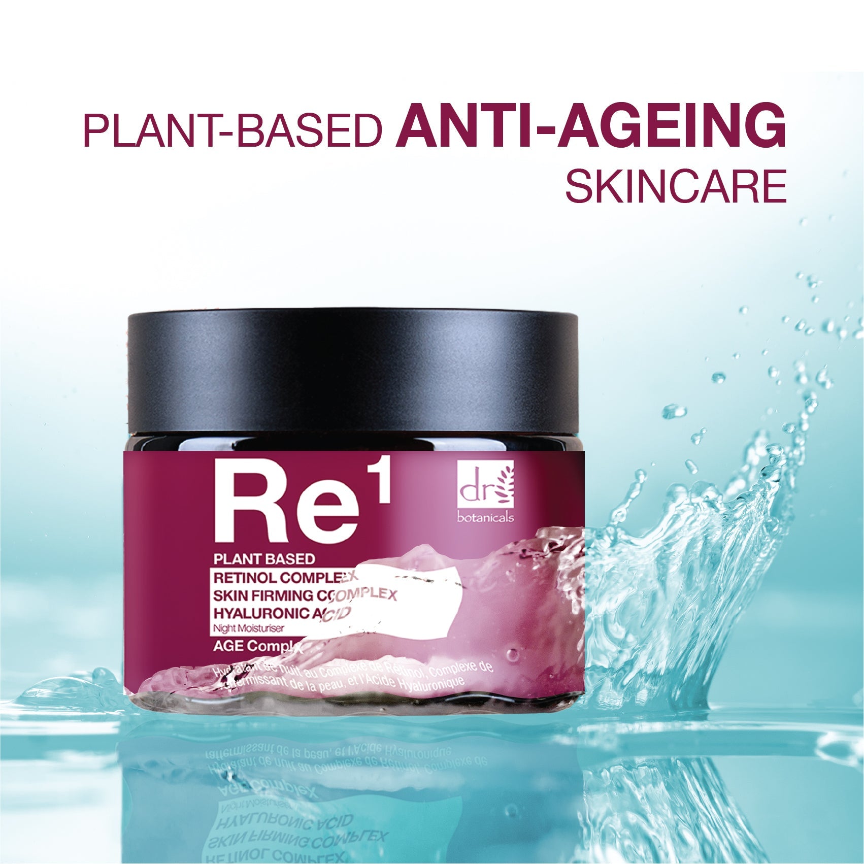 Retinol Complex 1%, Skin Firming Complex 1% & Hyaluronic Acid 1% Night Moisturiser 60ml