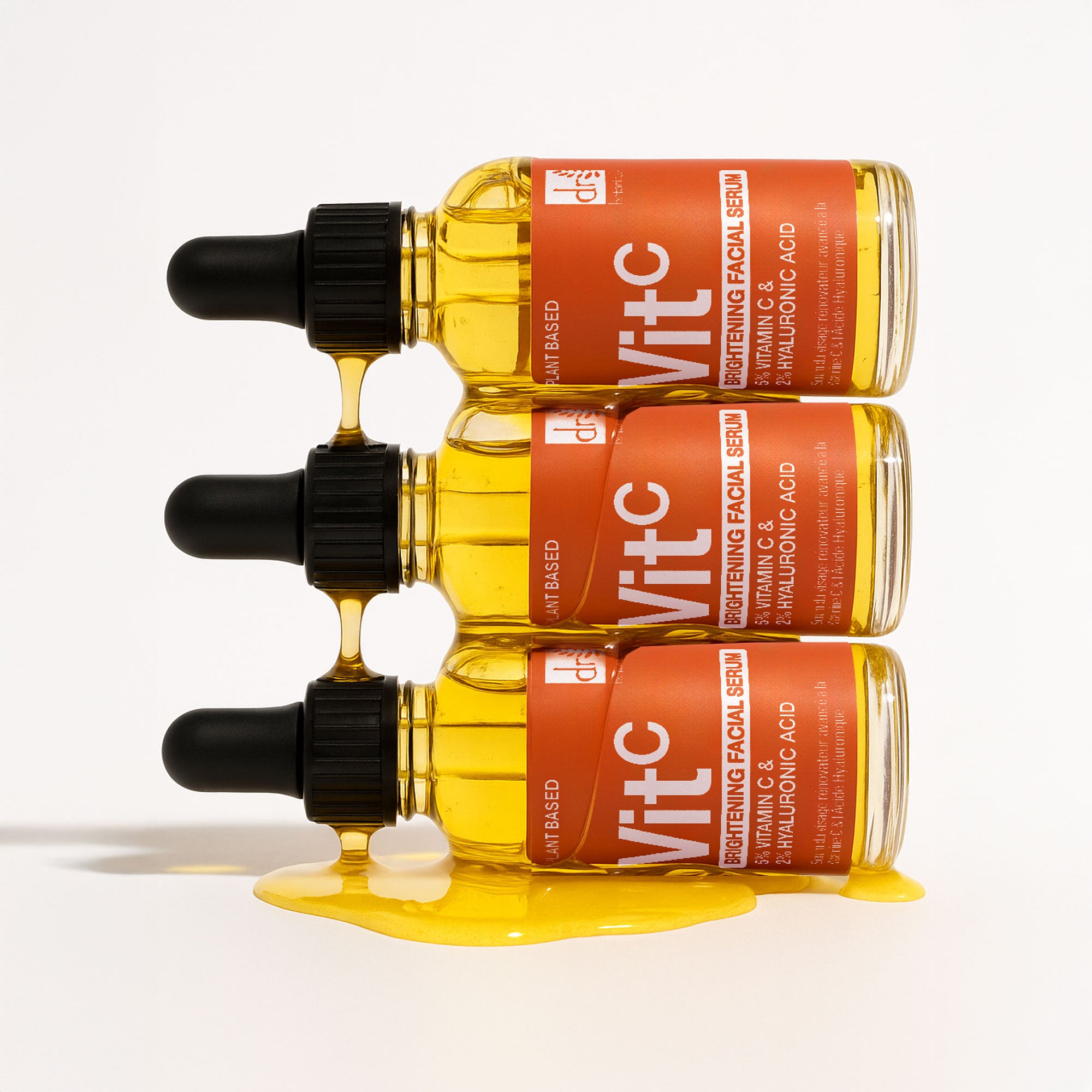 Brightening Facial Serum with 5% Vitamin C & 2% Hyaluronic Acid 30ml