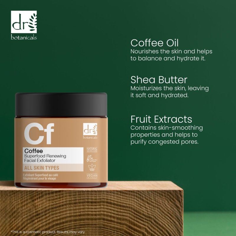 Coffee Superfood Exfoliant Visage Rénovateur 60ml 