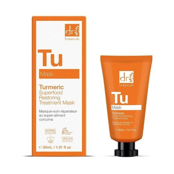 Masque de traitement réparateur aux superaliments au curcuma 30 ml