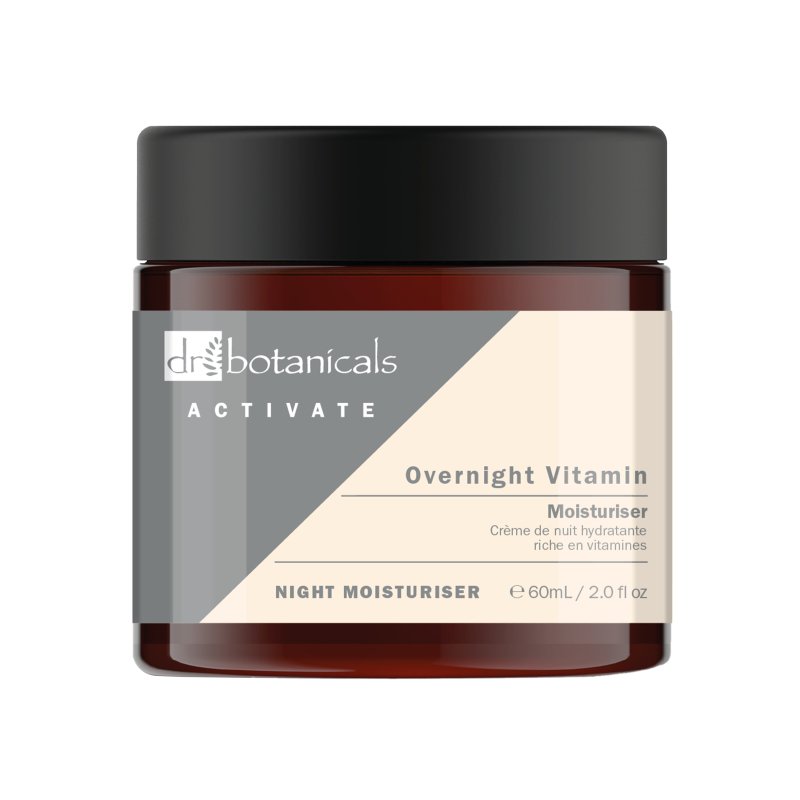 Activate Overnight Vitamin Moisturiser 60ml - Dr Botanicals