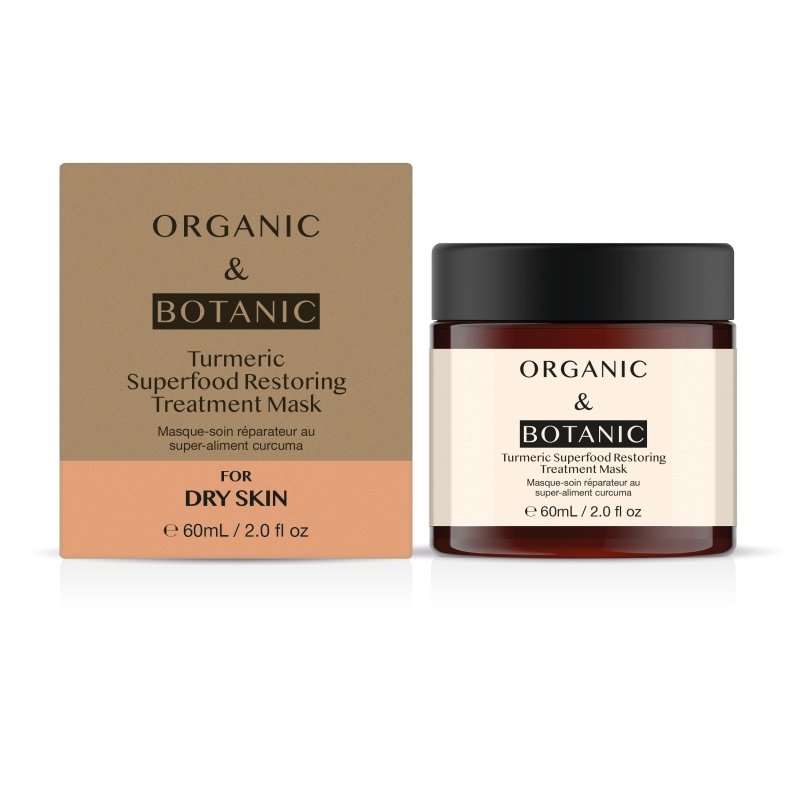 Advanced Anti Fatigue Vitamin C Serum + Turmeric Superfood Restoring Treatment Mask + OB Madagascan Coconut Day - Dr Botanicals