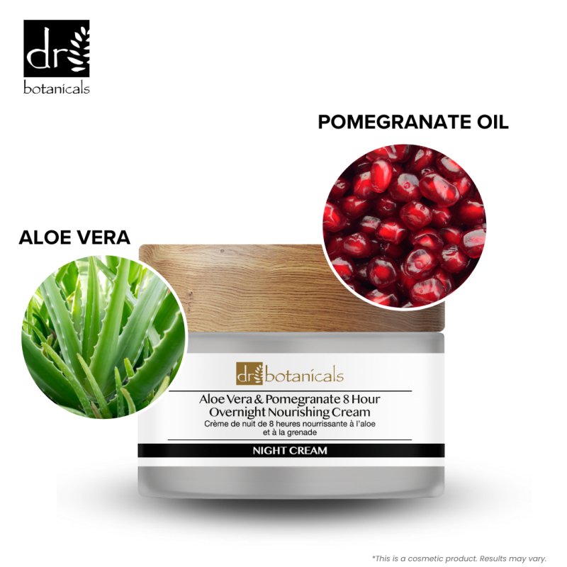 Aloe Vera And Pomegranate Nourishing Cream 50ml - Dr Botanicals