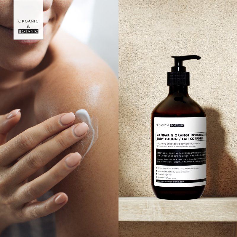Lotion corporelle revigorante à la mandarine 500 ml