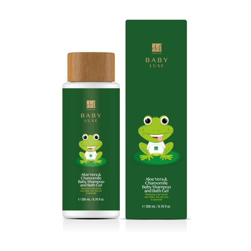 Baby Lux Shampoo and Bath Gel, Body Oil and Milk - Dr Botanicals