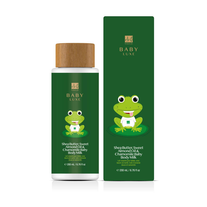 Baby Lux Shampoo and Bath Gel, Body Oil and Milk - Dr Botanicals