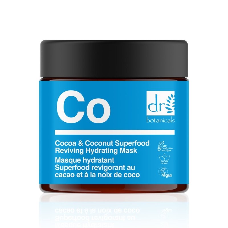 Cocoa & Coconut Superfood Reviving Hydrating Mask 60ml - Dr Botanicals