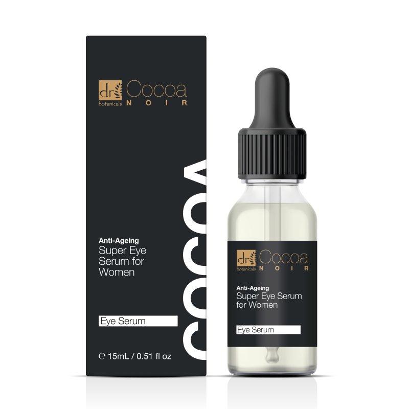 Cocoa Noir Anti - Ageing Super Eye Serum for Women 15ml - Dr Botanicals