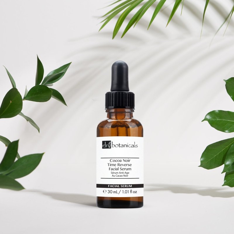 Cocoa Noir Time Reverse Facial Serum 30ml - Dr Botanicals