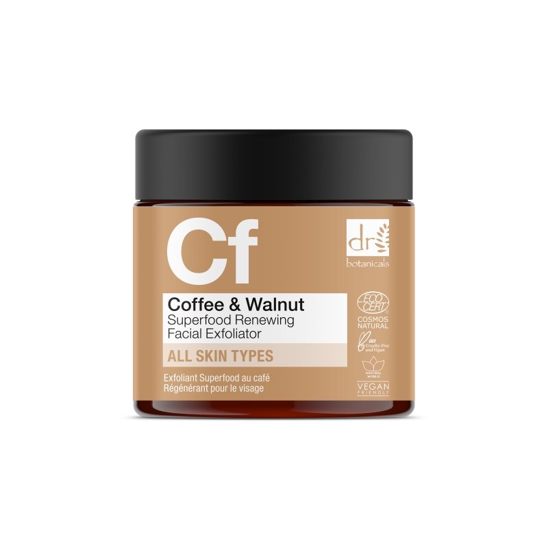 Coffee Superfood Renewing Facial Exfoliator 60ml - Dr Botanicals