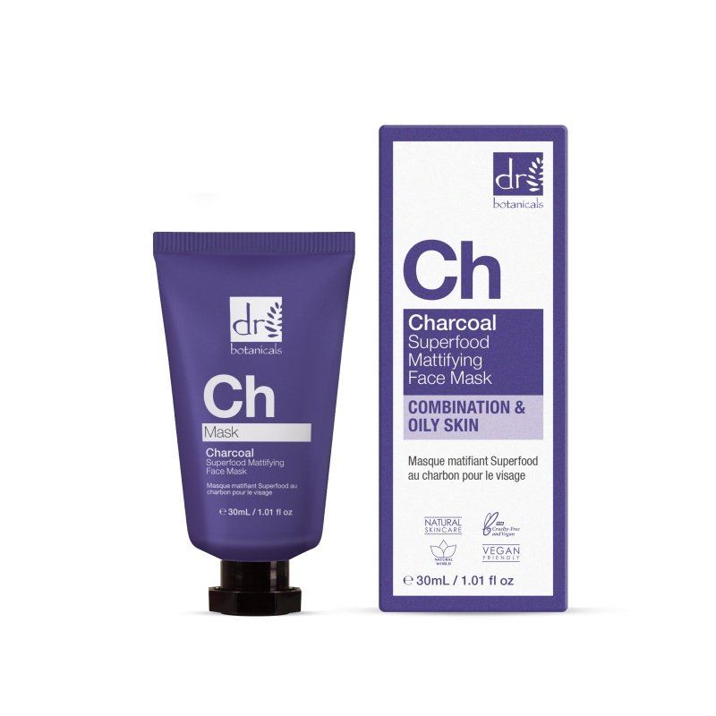 Charcoal Superfood Face Mask Duo