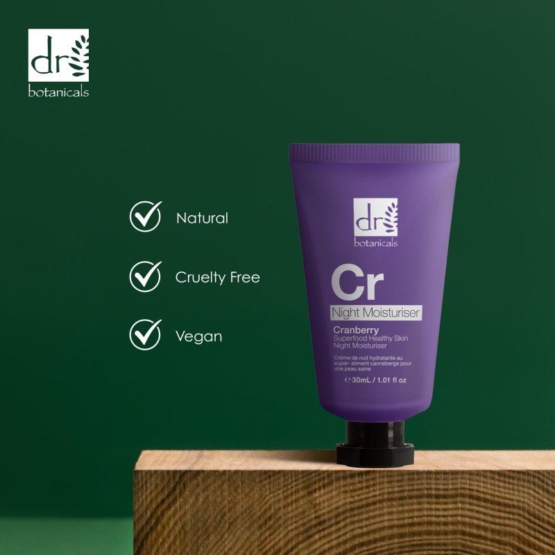 Cranberry Superfood Healthy Skin Nuit Hydratant 30 ml
