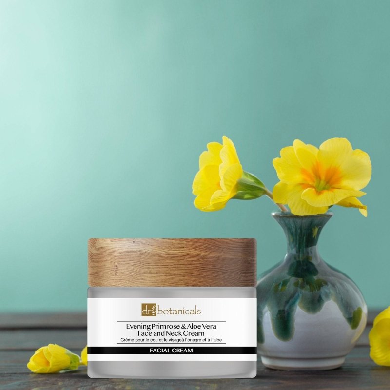 Evening Primrose And Aloe Vera Face And Neck Cream 50ml - Dr Botanicals