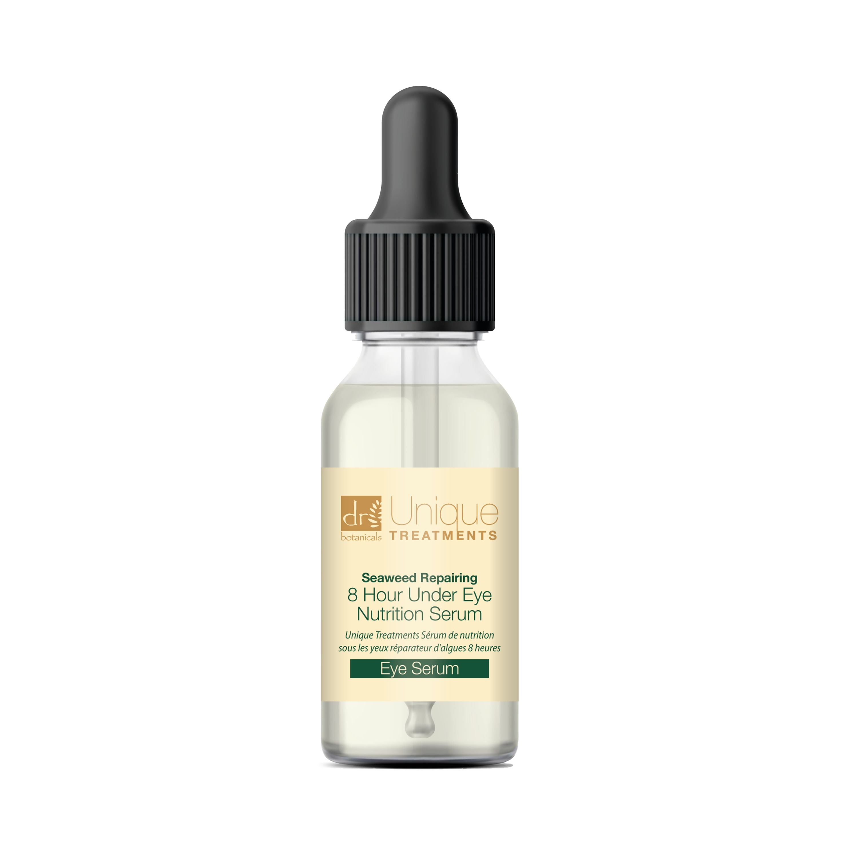 Dr Botanicals Unique Treatments Seaweed Repairing 8 Hour Under Eye Nutrition Serum 15ml Twin Value Savings Pack