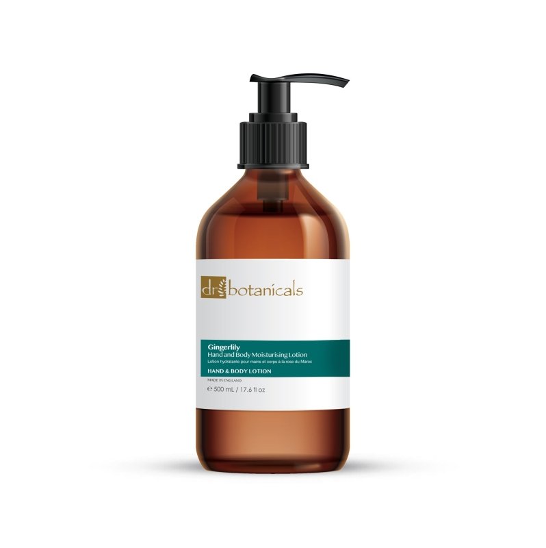 Gingerlily Hand & Body Moisturising Lotion 500ml - Dr Botanicals