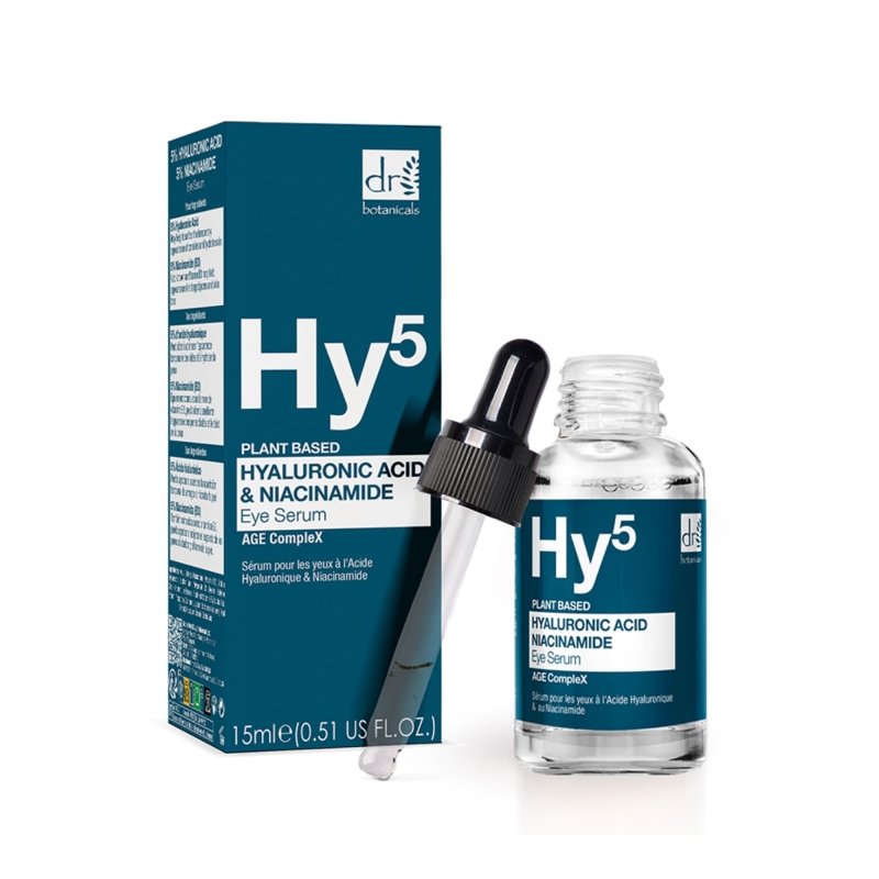 Hyaluronic Acid 5% & Niacinamide 5% Eye Serum 15ml - Dr Botanicals