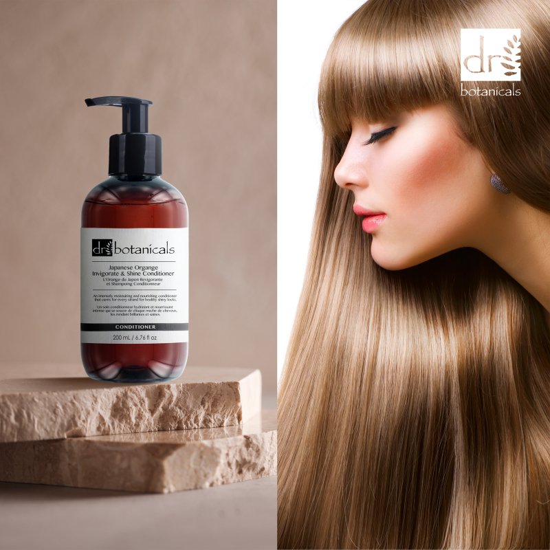 Japanese Orange Invigorate And Shine Conditioner 200ml - Dr Botanicals