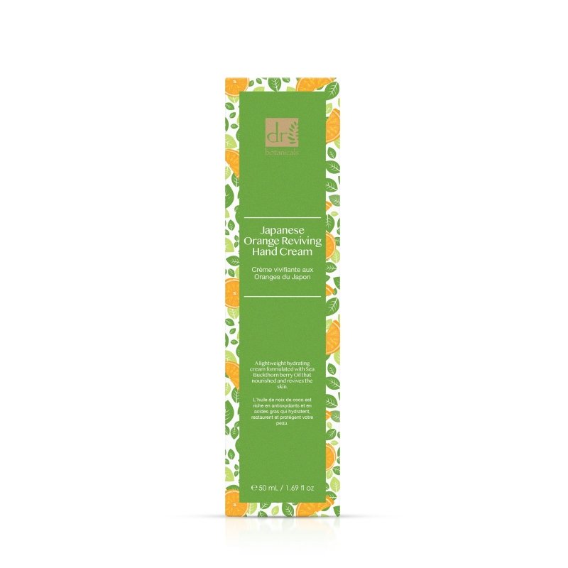 Japanese Orange Reviving Hand Cream 50ml - Dr Botanicals