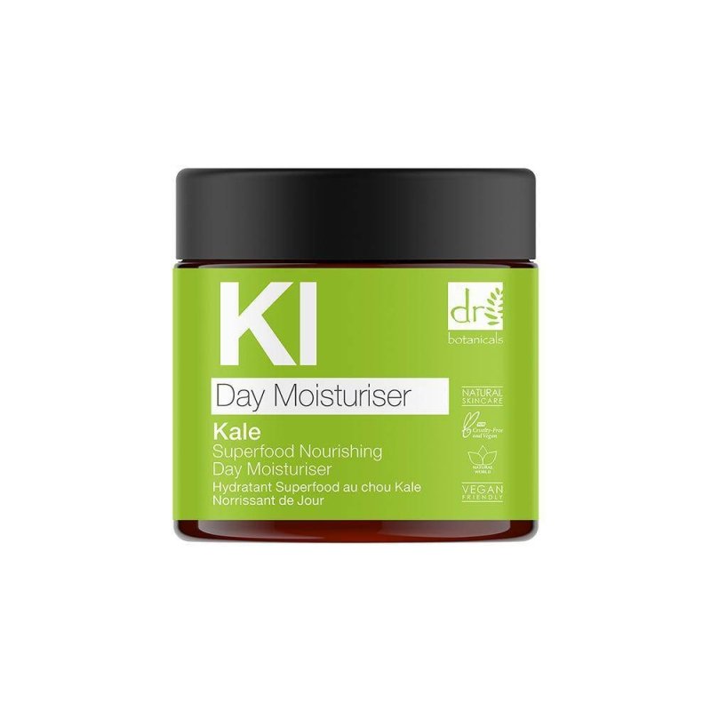 Kale Superfood Nourishing Day Moisturiser 60ml - Dr Botanicals