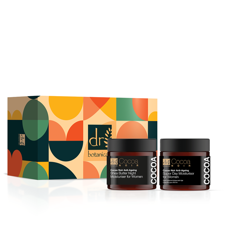 Dr Botanicals Cocoa Noir Anti-Ageing Night Moisturiser & Day Moisturiser Kit