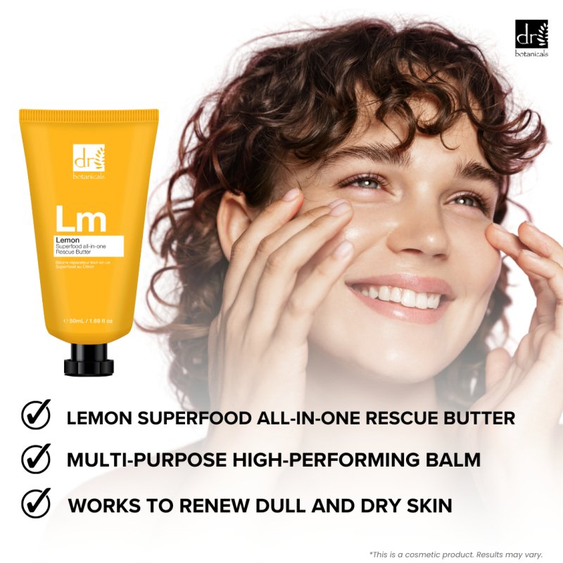 Lemon Superfood all - in - one Rescue Butter x2 - Dr Botanicals