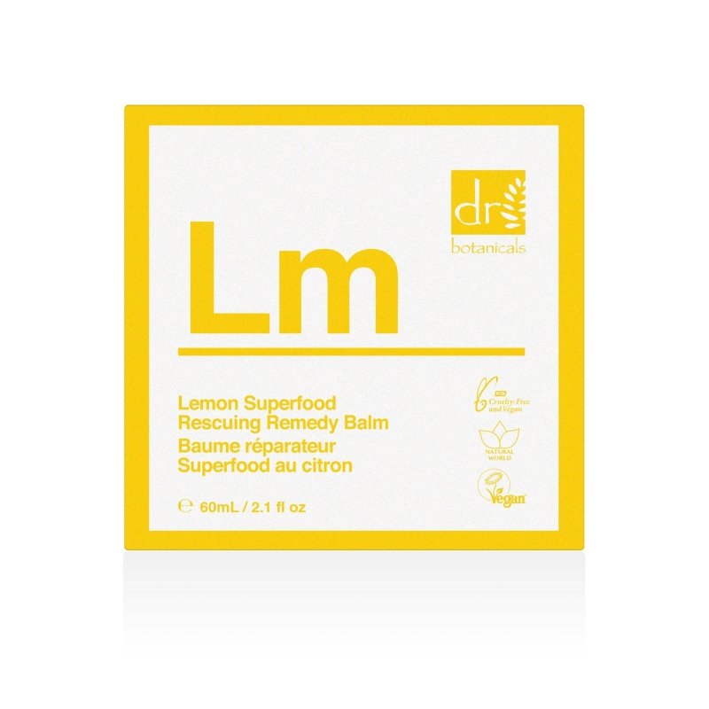 Lemon Superfood Rescuing Remedy Balm 60ml - Dr Botanicals