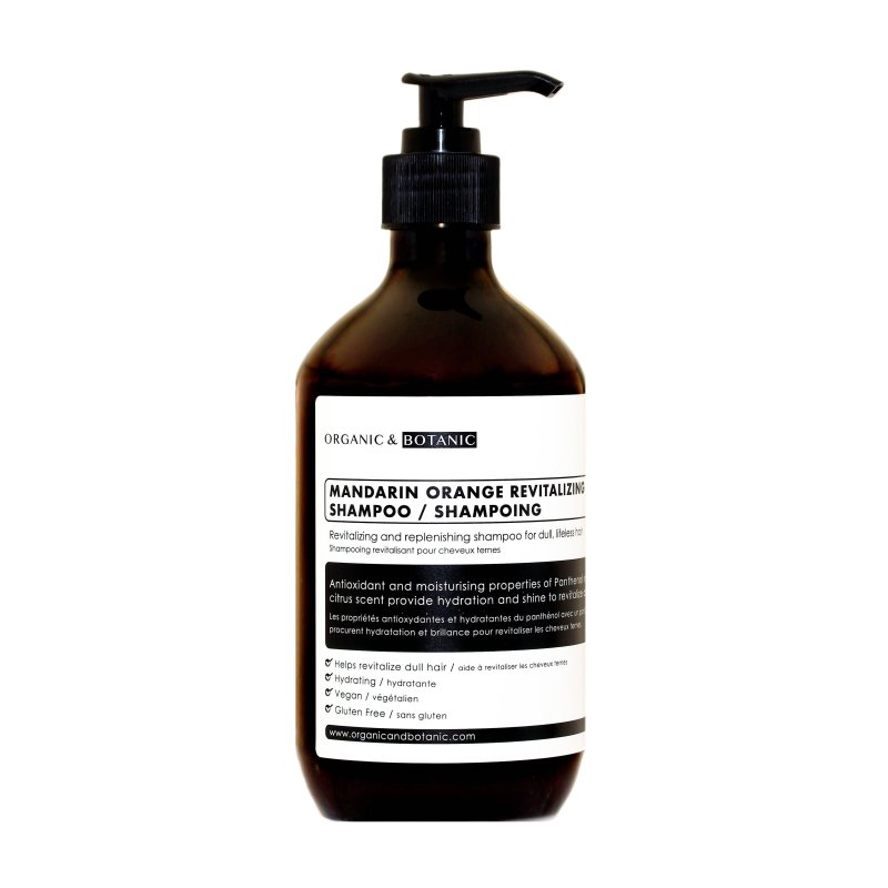 Mandarin Orange Revitalising Shampoo 500ml - Dr Botanicals