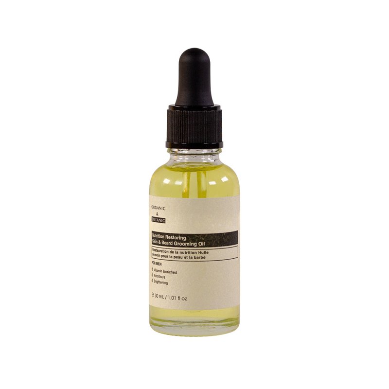 Nutrition Restoring Skin & Beard Grooming Oil 30ml - Dr Botanicals