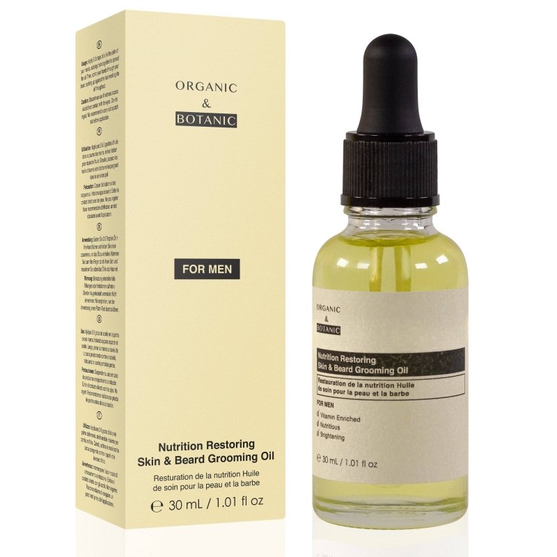 Nutrition Restoring Skin & Beard Grooming Oil 30ml - Dr Botanicals