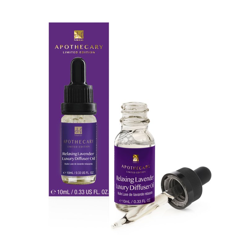 Relaxing Lavender Luxury Diffuser Oil 10ml - Dr Botanicals