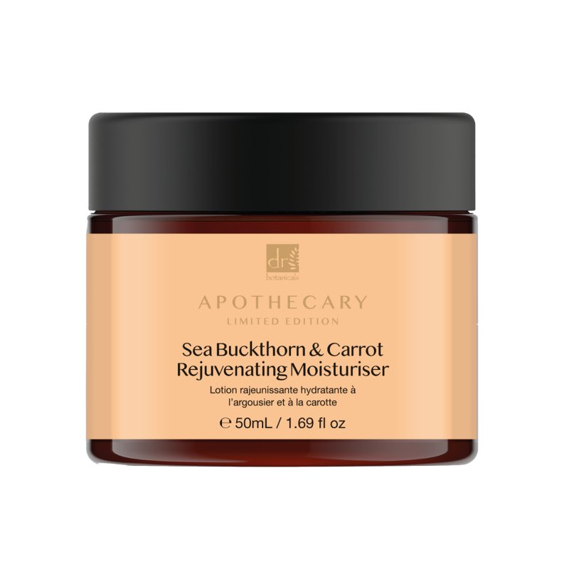 Sea Buckthorn & Carrot Rejuvenating Moisturiser 50ml - Dr Botanicals