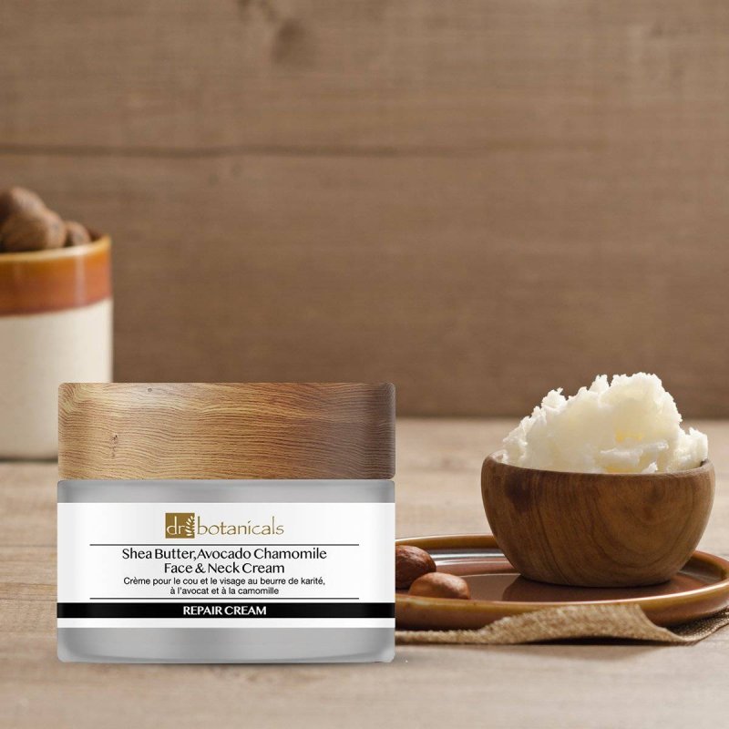 Shea Butter Face & Neck Cream 50ml - Dr Botanicals