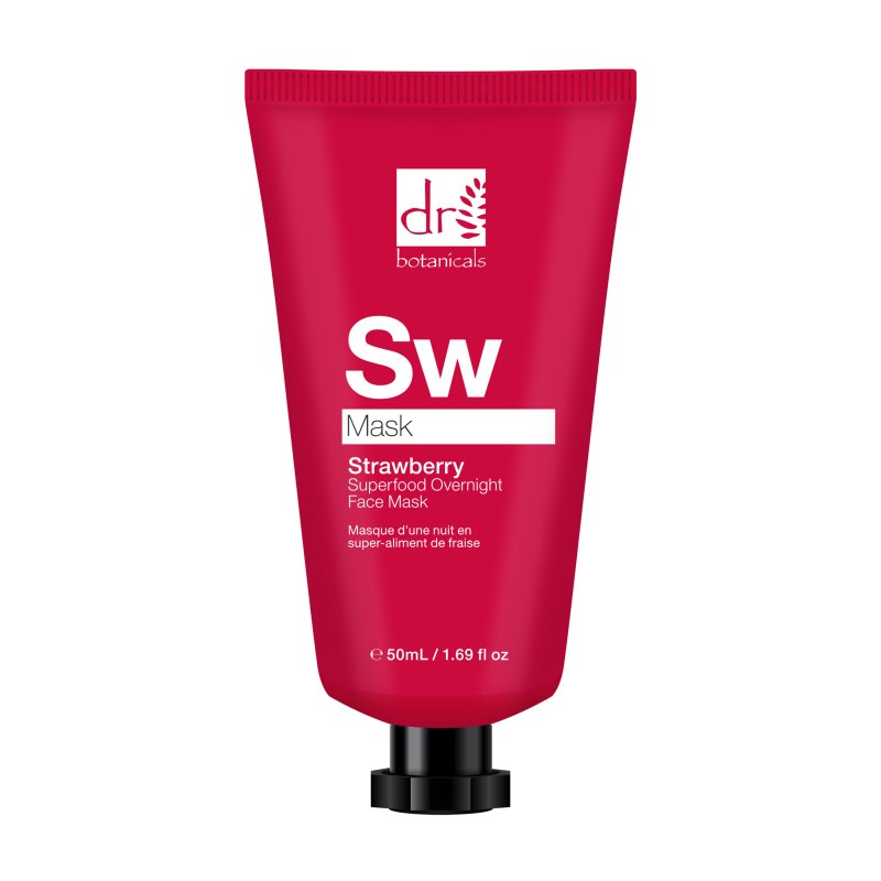 Strawberry Overnight Face Mask 50ml - Dr Botanicals