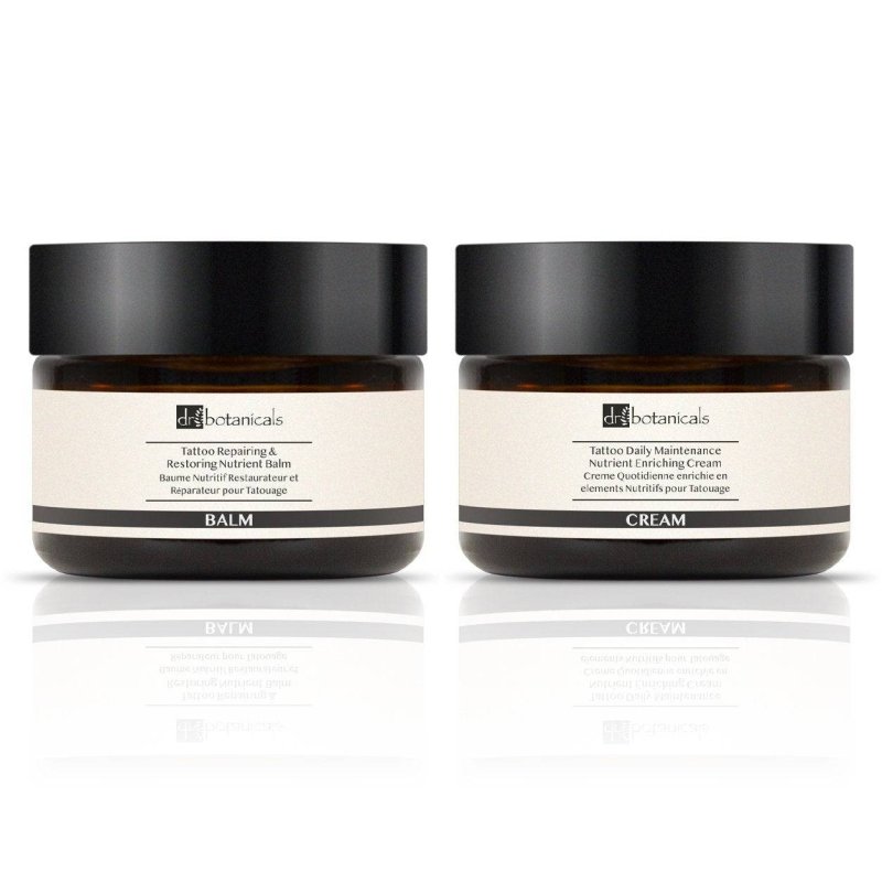 Tattoo Soothing & Moisturising Duo Kit - Dr Botanicals