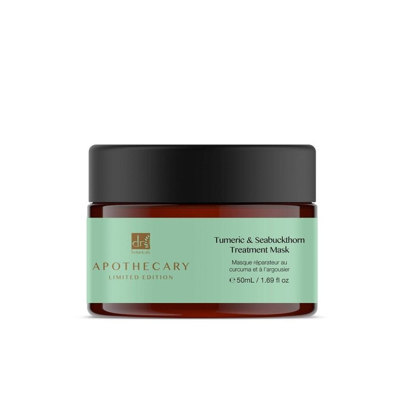 Tumeric & Seabuckthorn Treatment Mask 50ml - Dr Botanicals