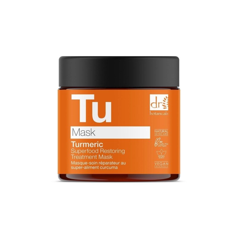 Turmeric Superfood Restoring Treatment Mask 60ml - Dr Botanicals