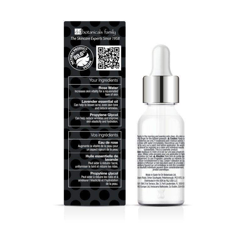 Unique Treatments Rose And Lavender Super Strength Anti - Ageing Eye Serum 15ml - Dr Botanicals