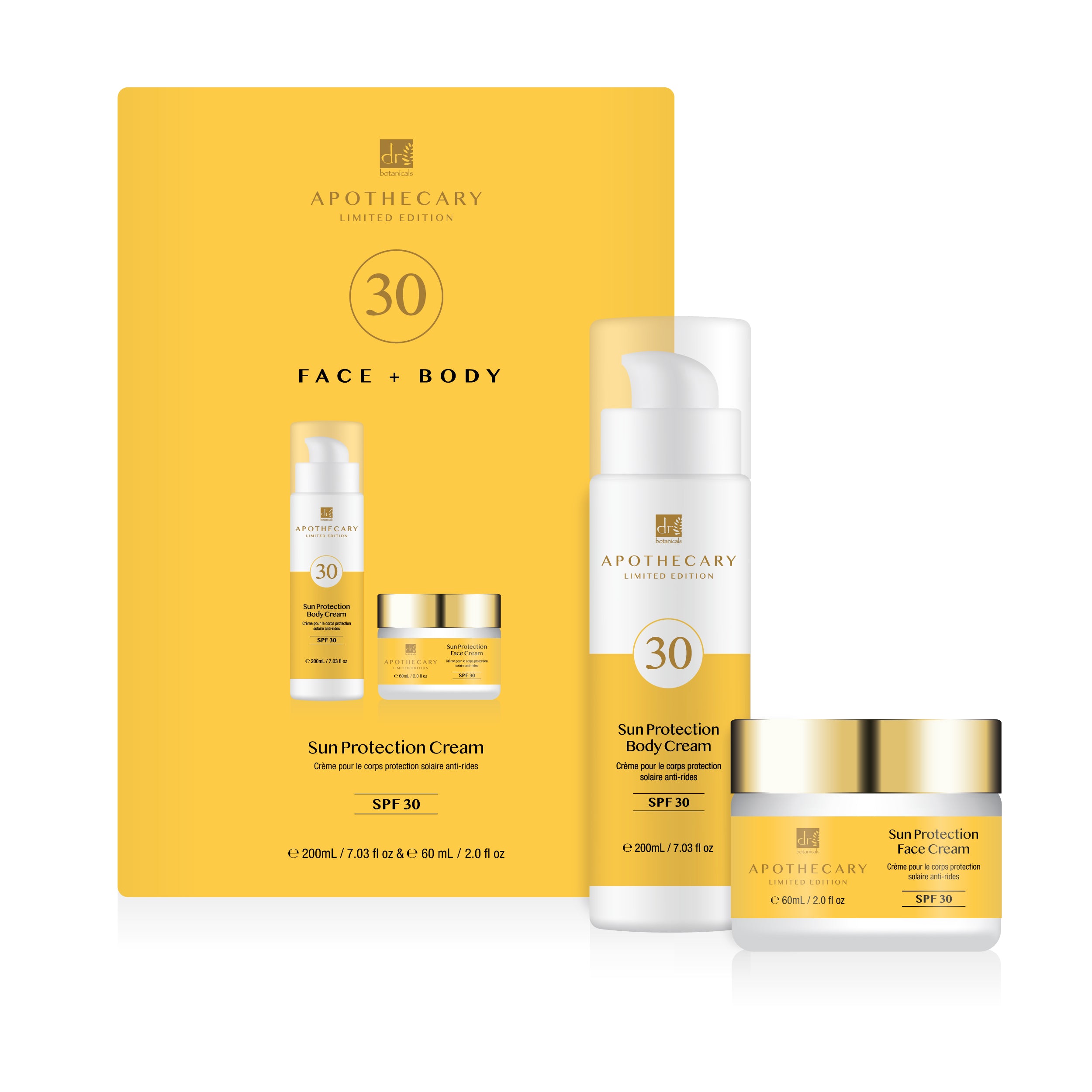 SPF 30 Body Cream + SPF 30 Day Cream