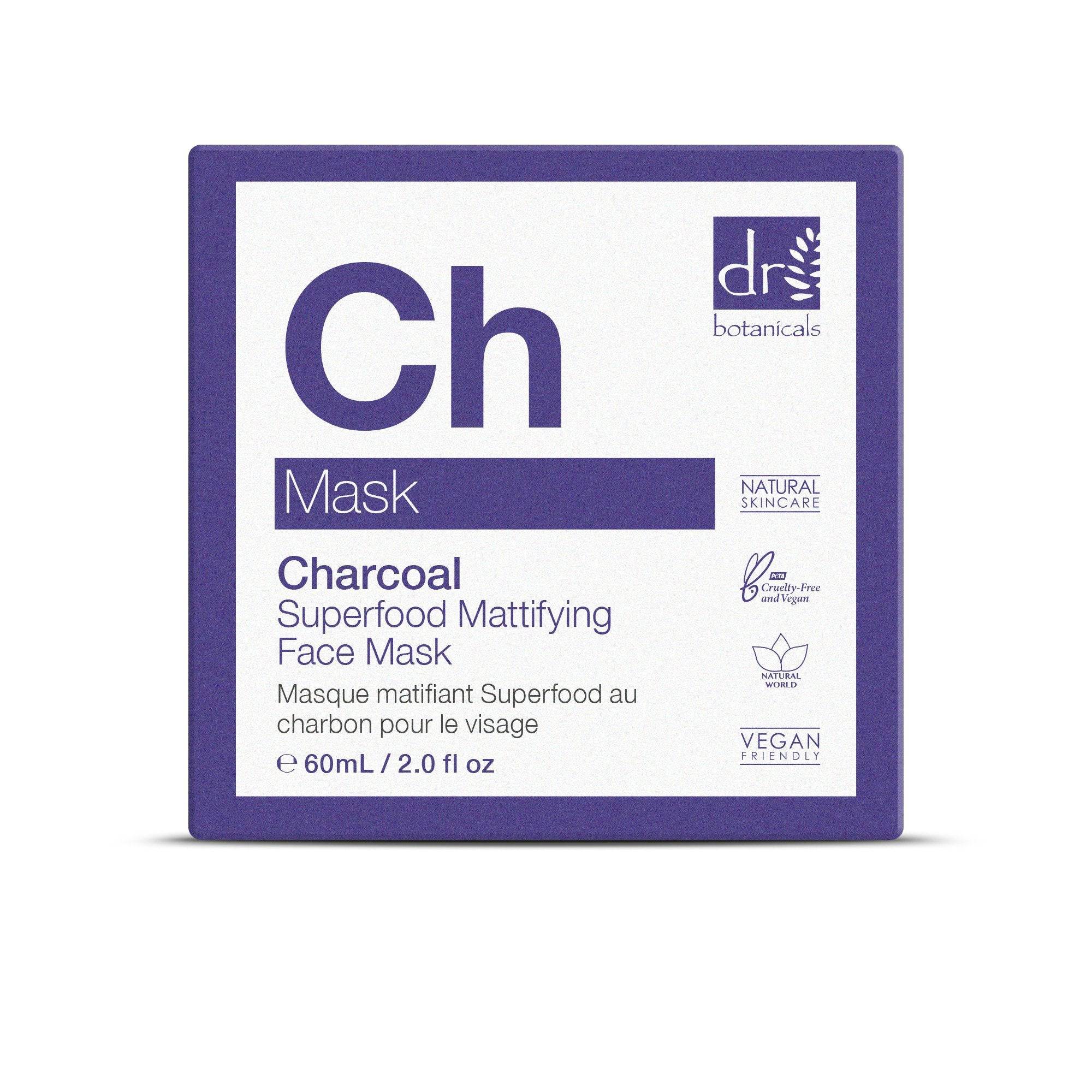 Charcoal Superfood Mattierende Gesichtsmaske 60 ml 