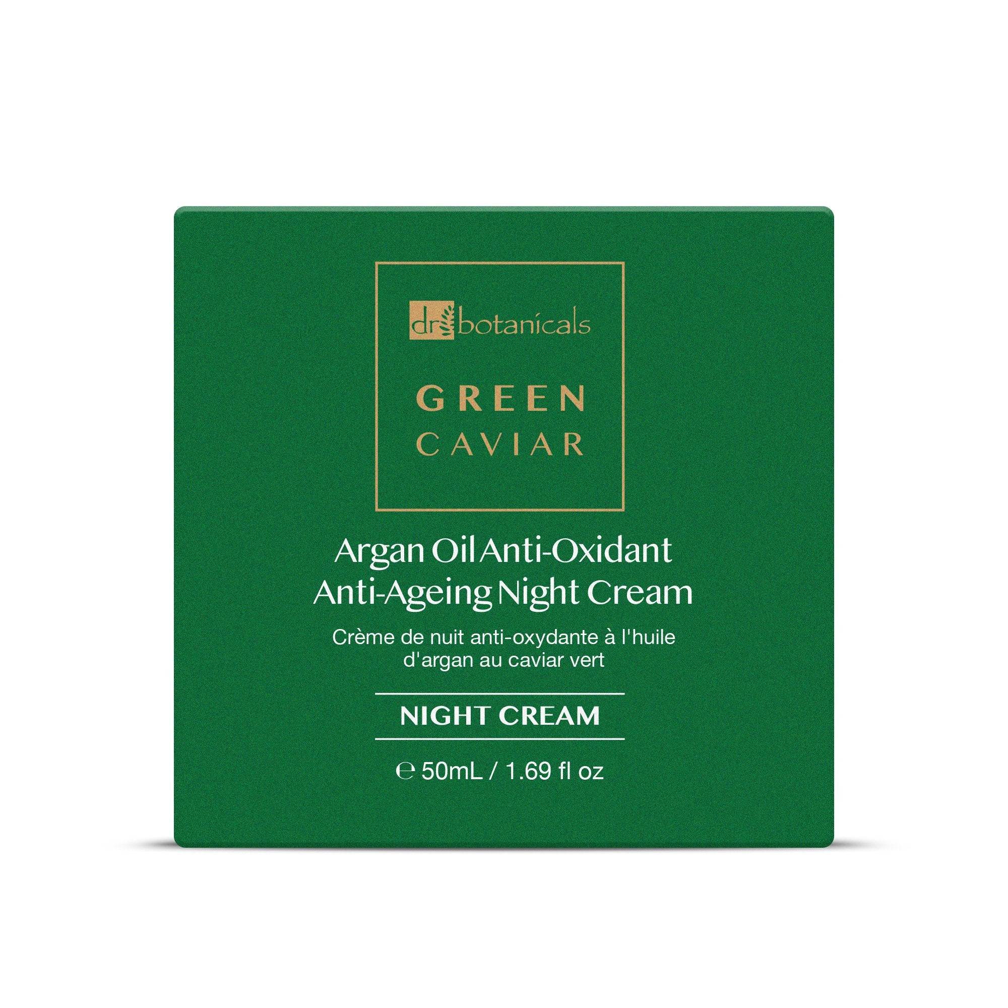 DB Green Caviar &amp; Argan Oil Crème de Nuit Anti-Oxydante Anti-Âge